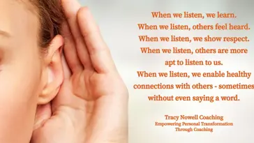 When We Listen, We Learn